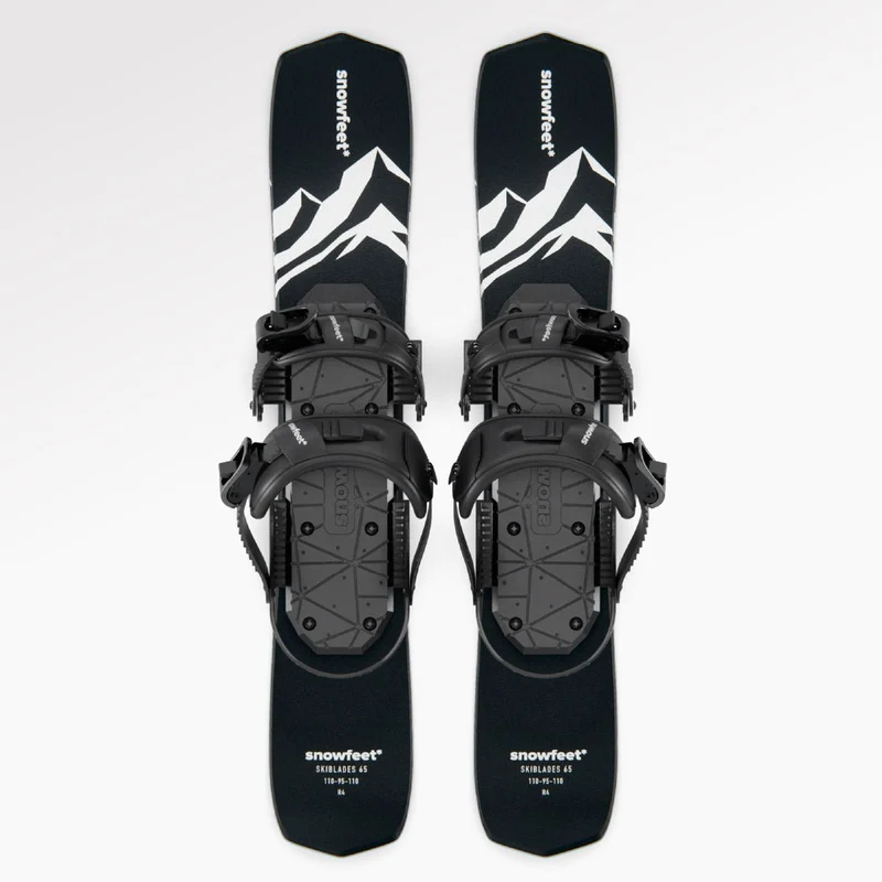Snowfeet* 65 CM | Skiblades | Skiboards Snowblades Short Skis | SECRET SALE