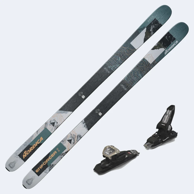 2027 Nordica Enforcer 94 Skis with Marker Griffon 13D Demo Bindings