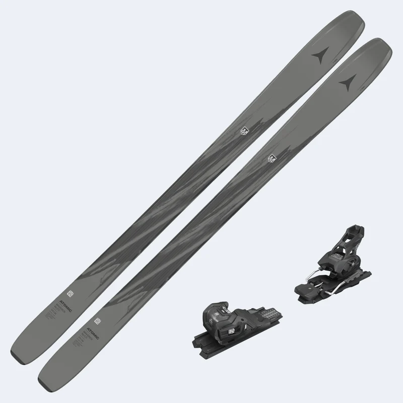2027 Atomic Maverick 96 CTI Skis with Tyrolia Attack LYT 13 GW Demo Bindings