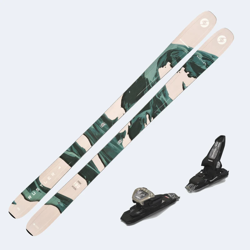 2027 Blizzard Rustler 9 Skis with Marker Griffon 13D Demo Bindings