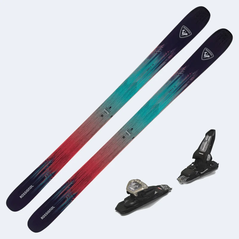 2027 Rossignol Sender 110 Skis with Marker Griffon 13D Demo Bindings