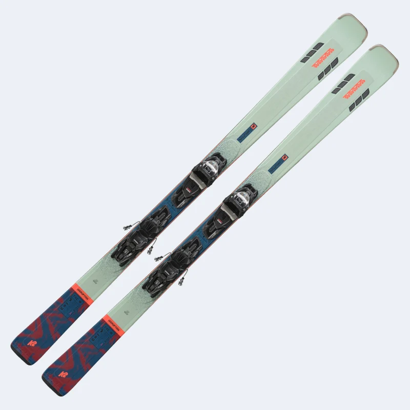 2025 K2 Disruption 78C Women's Skis W/ ER3 10 Compact Quikclik Bindings