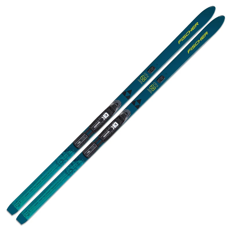 2023 Fischer Outback 68 Crown Ez-Skin XC Skis w/ BCX Auto Binding