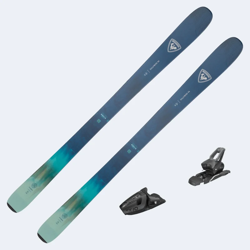 2025 Rossignol Rallybird 94 Open Women's Skis with Tyrolia TX 10 Bindings