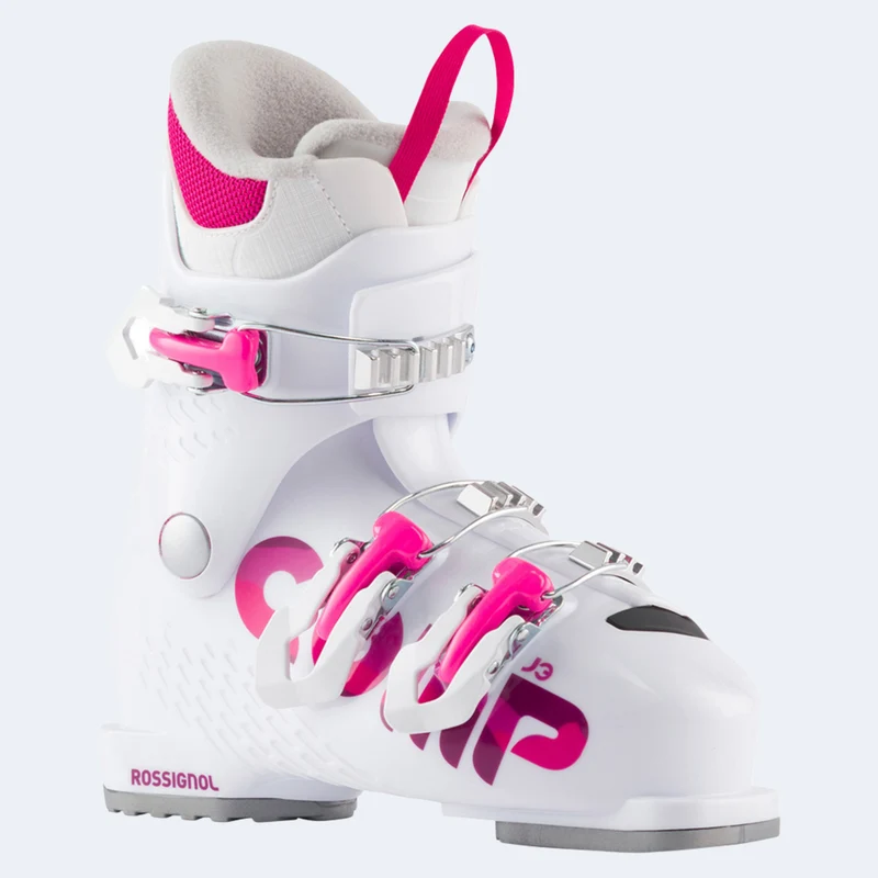 2026 Rossignol Comp J3 White Junior Ski Boots