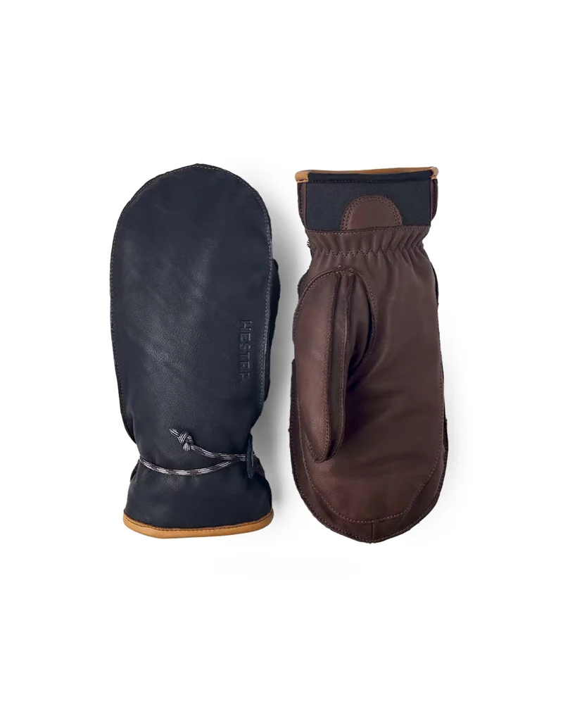Hestra Wakayama Mitt Navy Brown