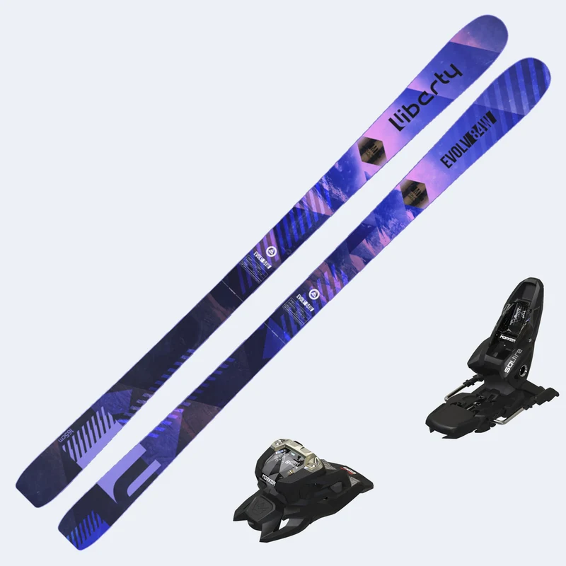 2024 Liberty Evolv 84 Women's Ski with Marker Squire 11 Bindings