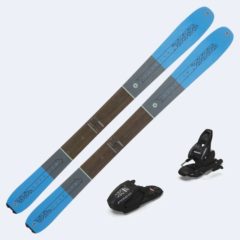 2026 K2 Wayback Jr Ski with Marker Free 7 GW Bindings