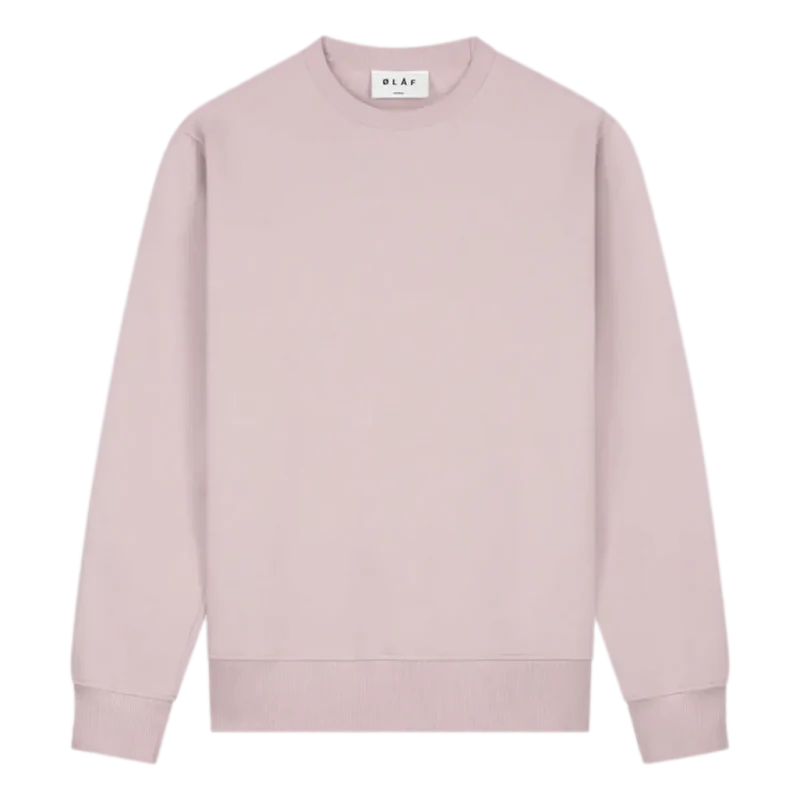 Olaf Essential Crewneck Sweater Oud Rose - Match Laren