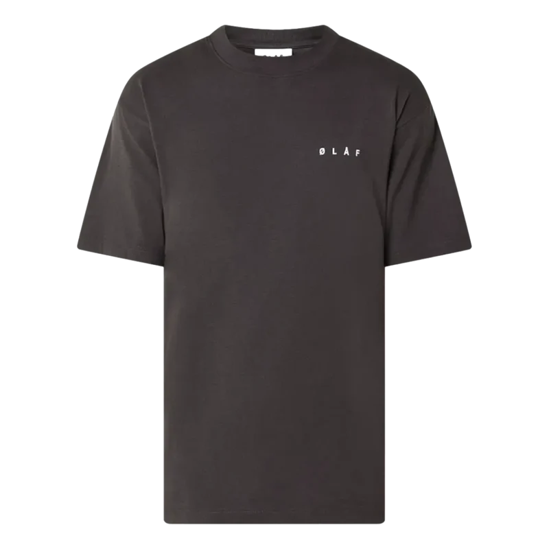 Olaf Crafted Face T-Shirt Antraciet - Match Laren
