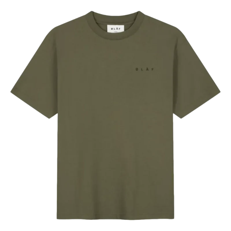 Olaf Lined Face T-Shirt Olijf - Match Laren