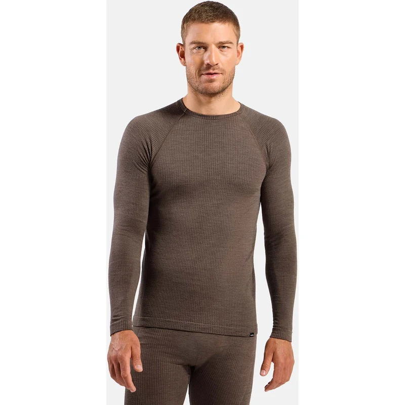 performance wool base layer seamless shirt