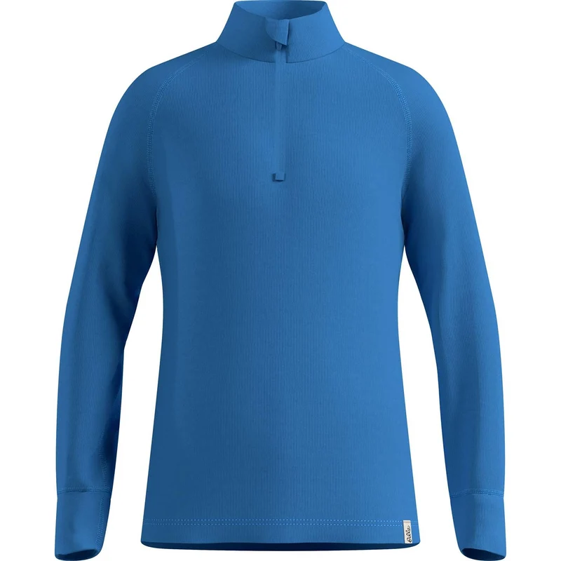 active warm kids base layer turtle neck half-zip shirt