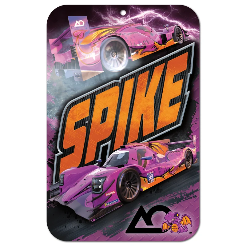 Spike Wall Sign