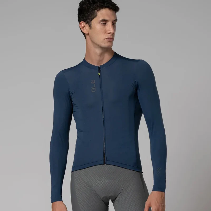 ALE COLOR BLOCK PRAGMA LS JERSEY NAVY BLUE