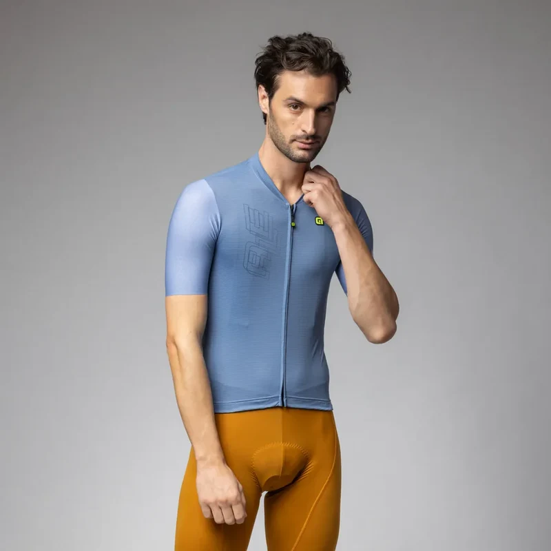 ALE FOLLOW ME PR-E SS JERSEY STEEL BLUE