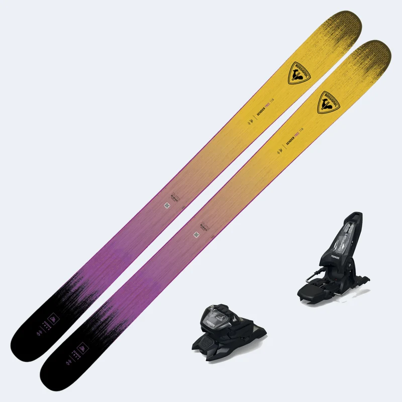 2026 Rossignol Sender Free 118 Open Skis with Marker Griffon 13 ID Bindings