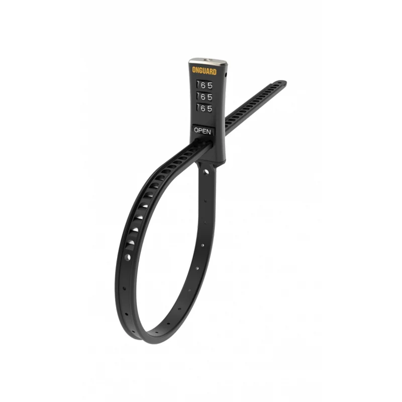 Combination Lightweight Zip-Tie Bike Lock