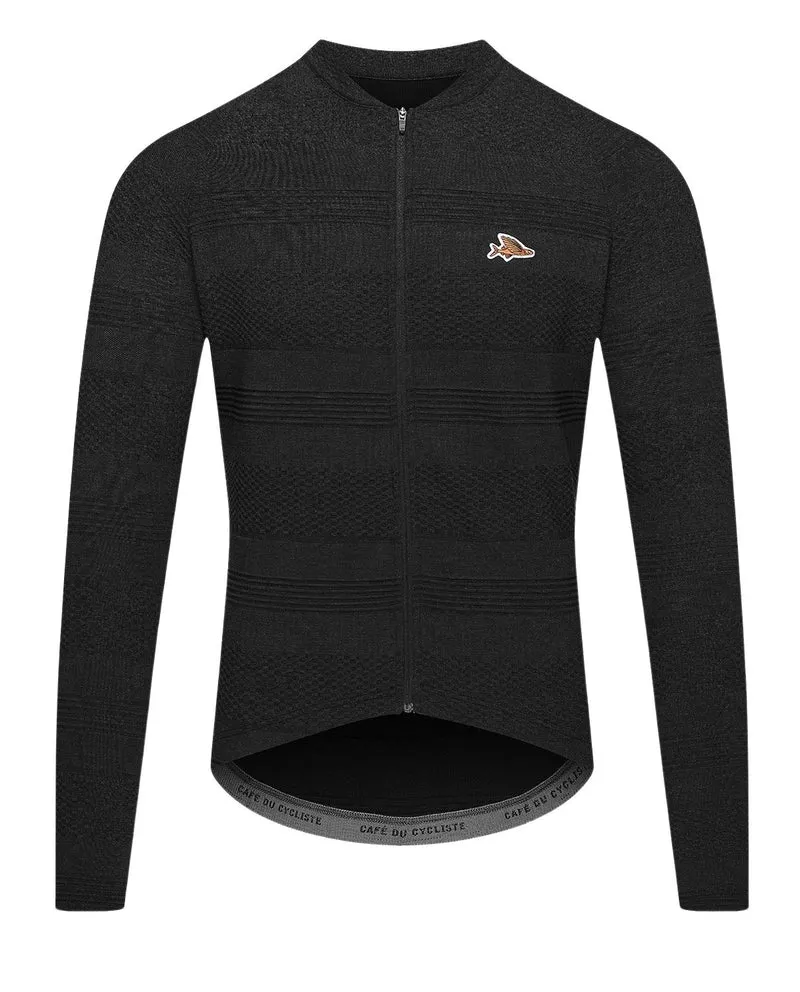 Corinne Textured Long Sleeve Jersey
