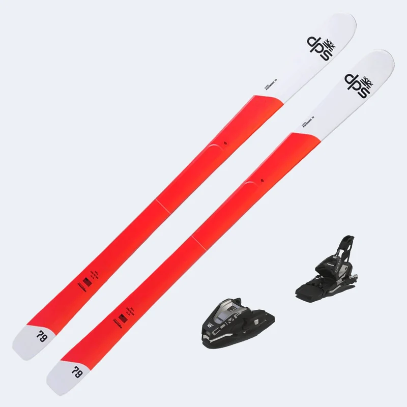 2027 DPS Pisteworks 79 Skis with Marker COMP 12 GW Bindings