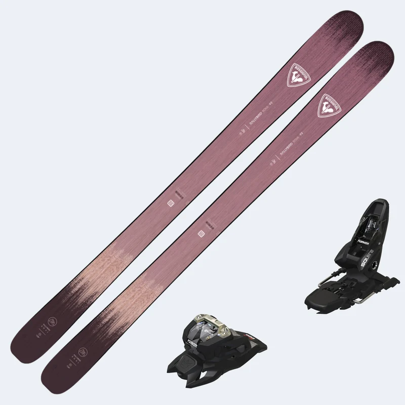 2026 Rossignol Rallybird Soul 92 Open Women's Skis with Marker Squire 11 Bindings