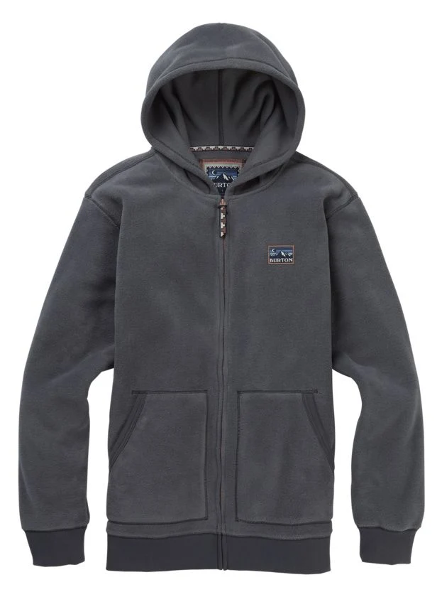 Burton Warmest Polartec Fleece Hoodie Castlerock