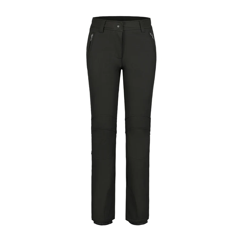 Icepeak Entiat Dames Softshell Skibroek Zwart