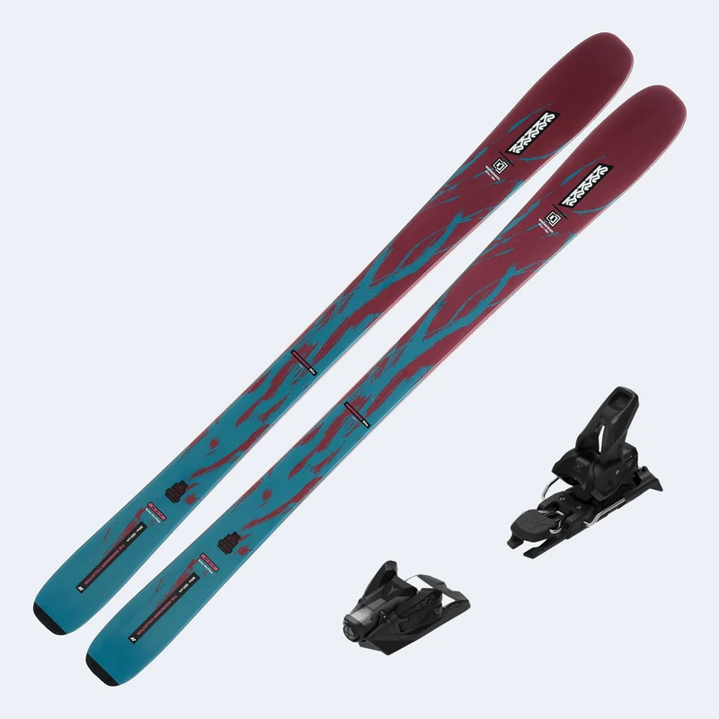 2027 K2 Mindbender 90 Women's Skis with Atomic Atomic Strive 12 GW Bindings