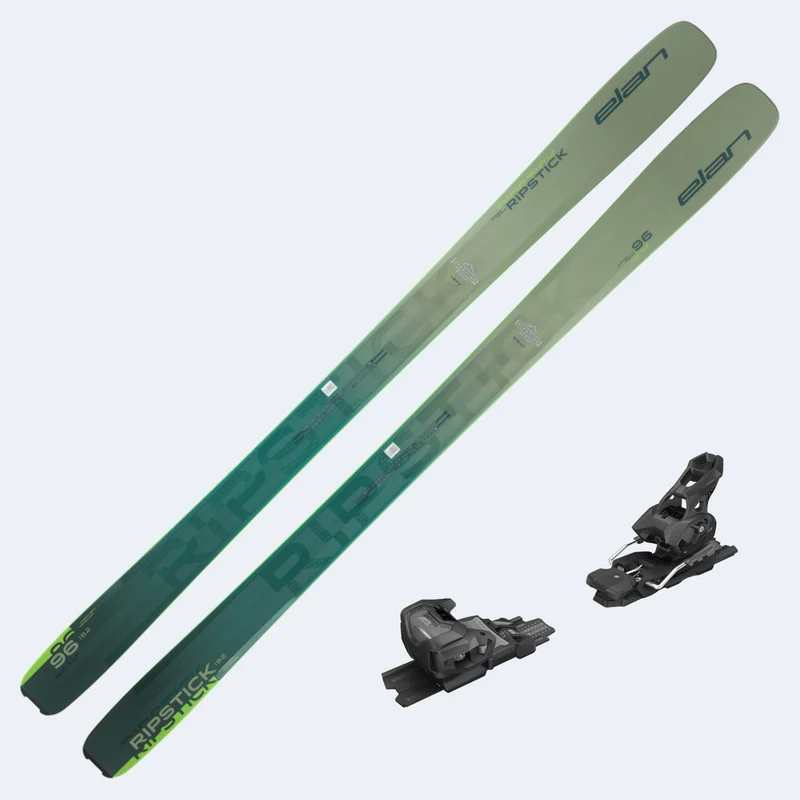 2026 Elan Ripstick 96 Demo Skis W/ Attack 14 Demo Bindings