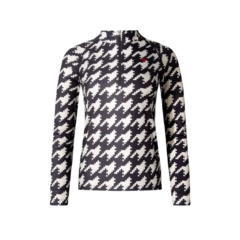 Perfect Moment Zip Base Ski Pulli Zwart - Match Laren