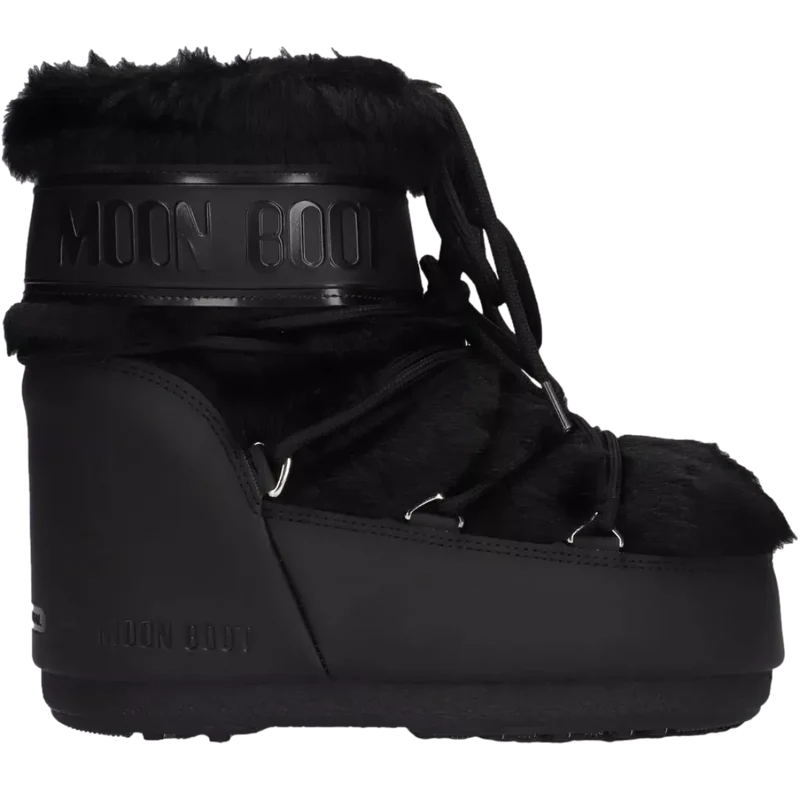 Tecnica Snowboot Faux Fur Zwart - Match Laren