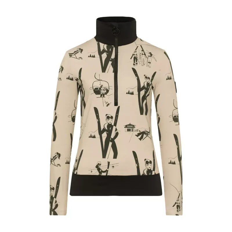 Toni Sailer Ski Pulli Wieka Print - Match Laren