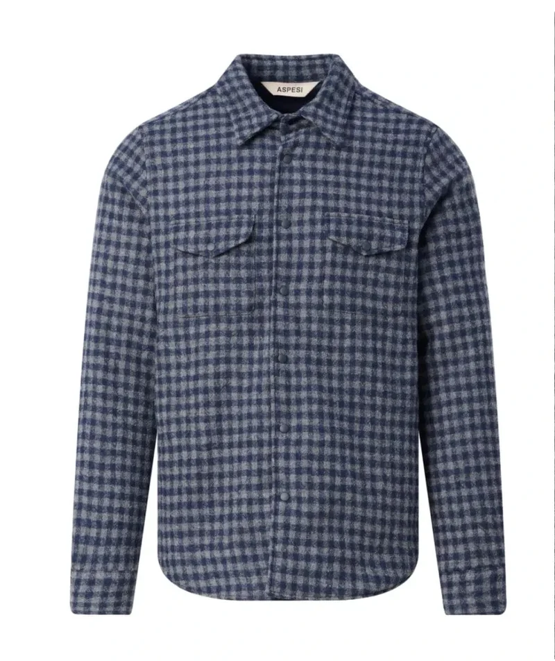 Aspesi Geblokt Outdoor Shirt - Match Laren