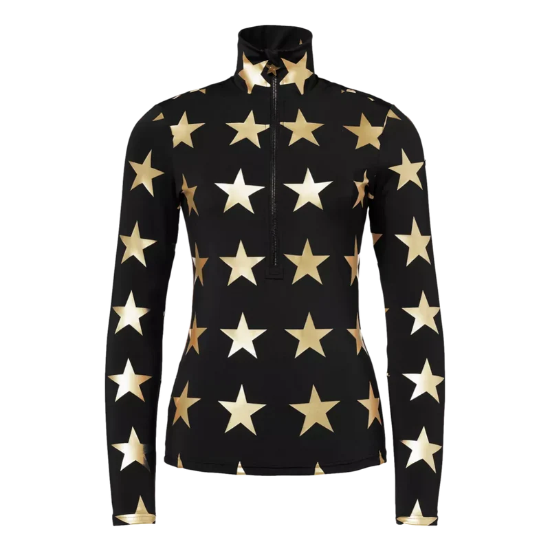 Golbergh Ski Pulli Lunaria Zwart / Goud - Match Laren