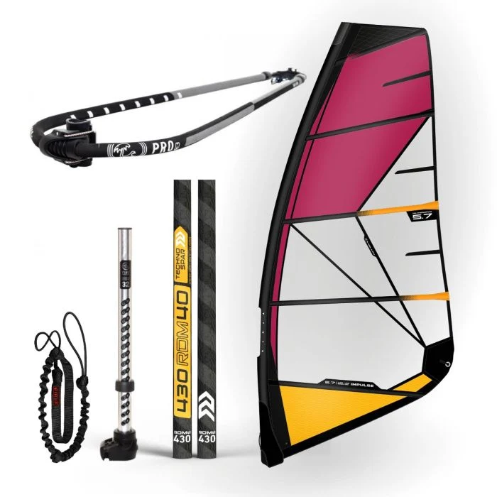 Tiki Reflex2 Compleet tuigage Rood/Geel