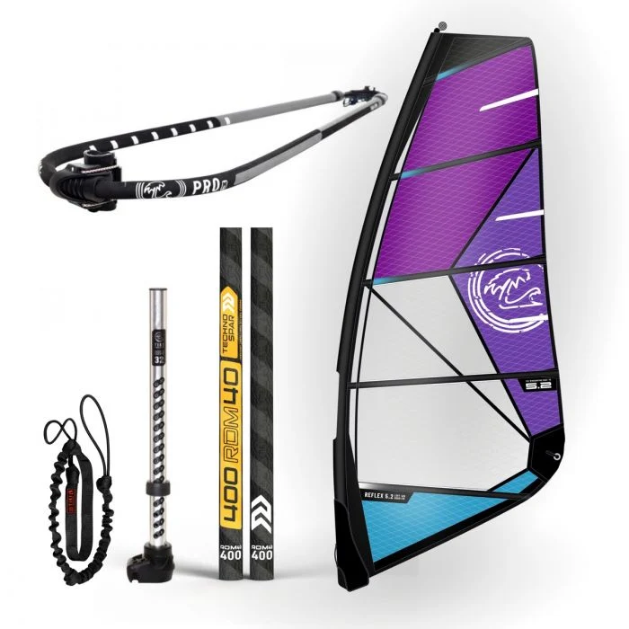 Tiki Reflex2 Compleet tuigage Paars/Blauw
