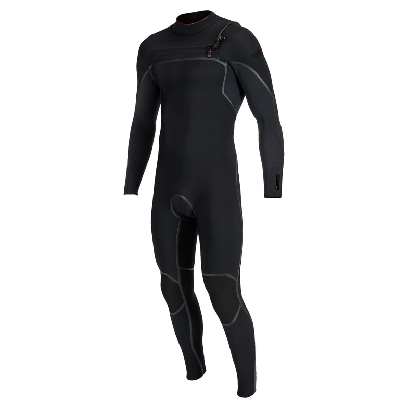 O'neill Hyperfreak Fire 5/4+ MM Men Chest Zip Full Black-Black 2026