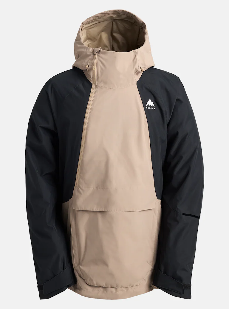 Burton Men Reserve Relaxed Anorak Summit taupe-trueblack