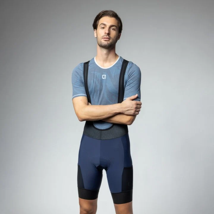 ALE STONES CARGO OFF ROAD - GRAVEL BIBSHORTS ATMOSPHERE BLUE