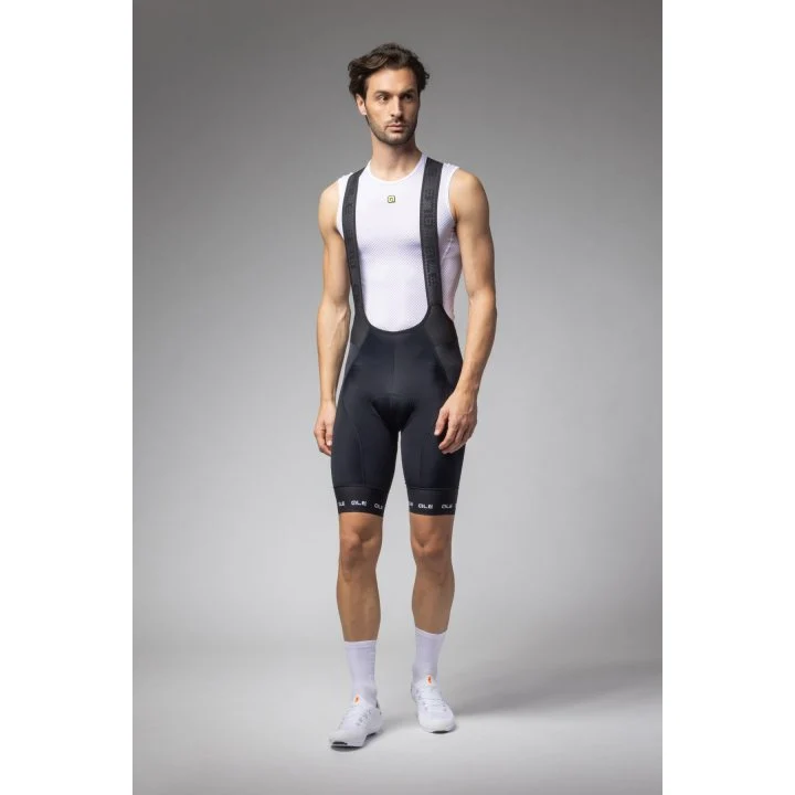 ALE STRADA 2.0 PR-E BIBSHORTS WHITE