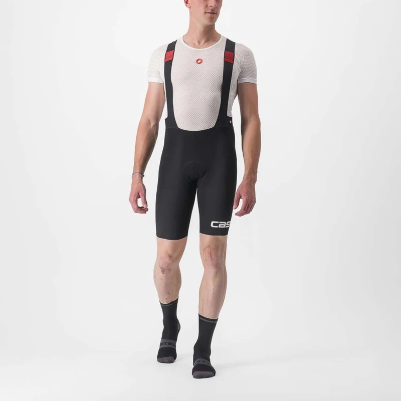 CASTELLI PREMIO BLACK 吊帶短褲 LTD EDITION 黑色/白色