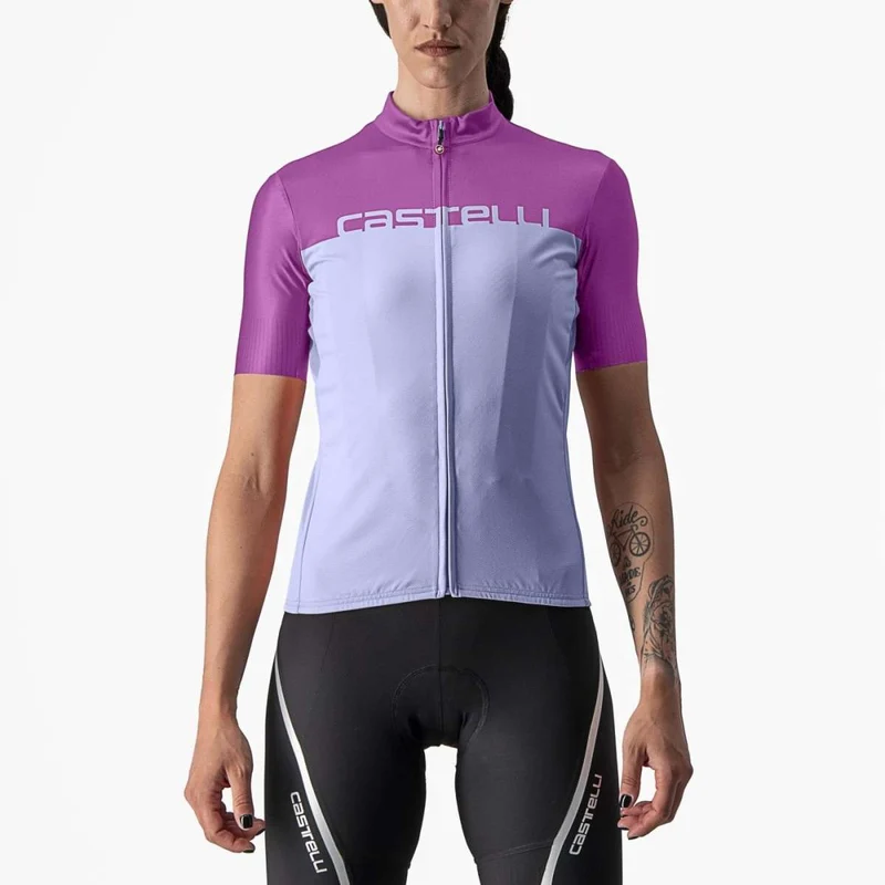 CASTELLI VELOCISSIMA 短袖騎行衣 淺紫色/紫晶色