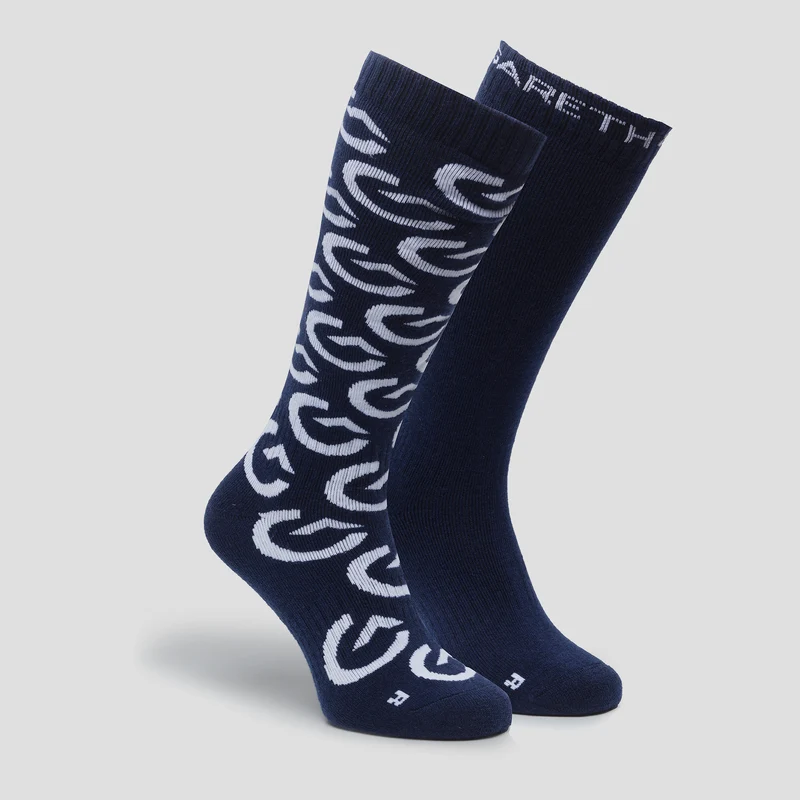 2-Pack Skisokken Logo
