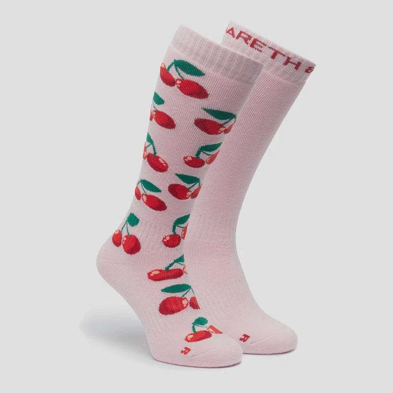 2-Pack Skisokken Cherries