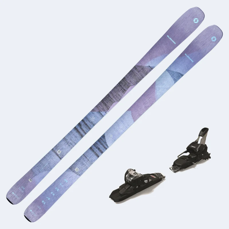 2026 Blizzard Black Pearl 88 Women's Demo Skis W/ Squire 11 Demo Bindings