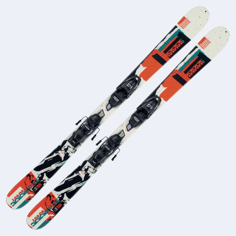 2022 K2 Junior Juvy Fastrak Skis w/ Marker FDT Bindings