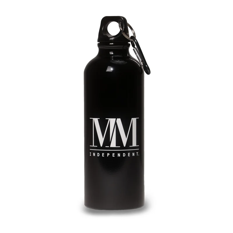 Schwarze Trinkflasche MM Independent, 500 ml
