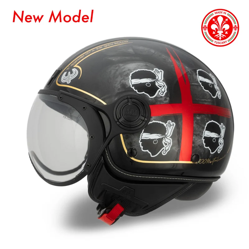 Helm Sardegna Schwarz A-Ventura MM Independent Limited Edition