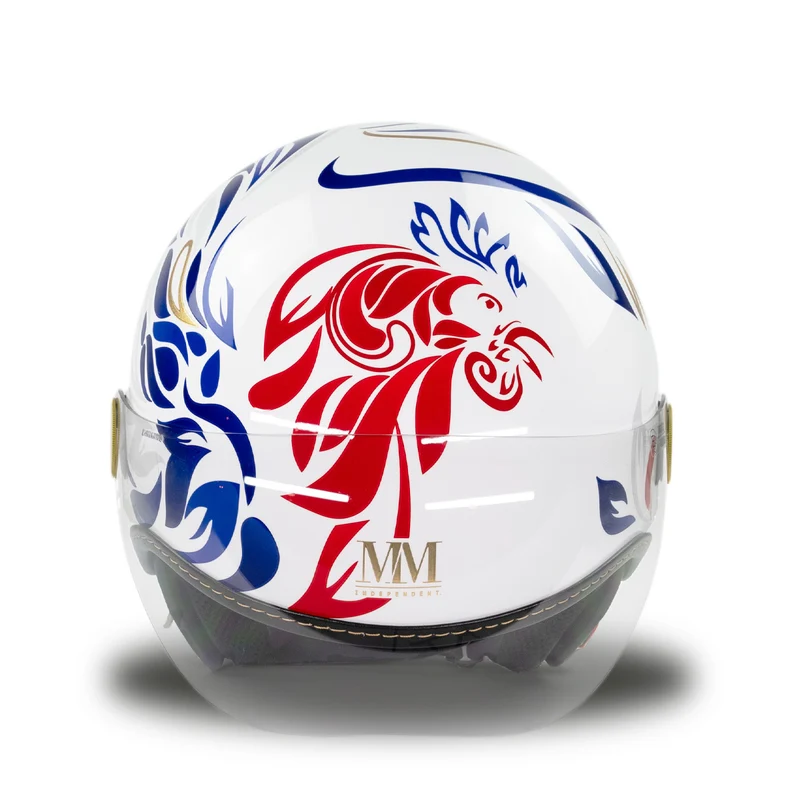 Helm Frankreich Coq Bianco MM Independent in limitierter Auflage
