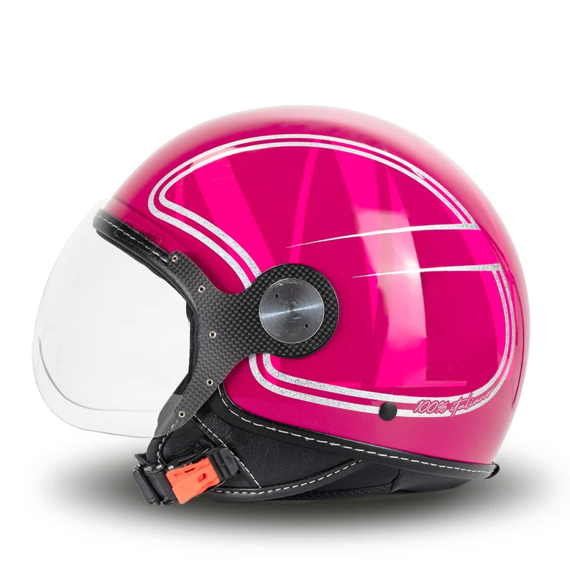 Helm „Elegant“ in Fuchsia Glitter von MM Independent